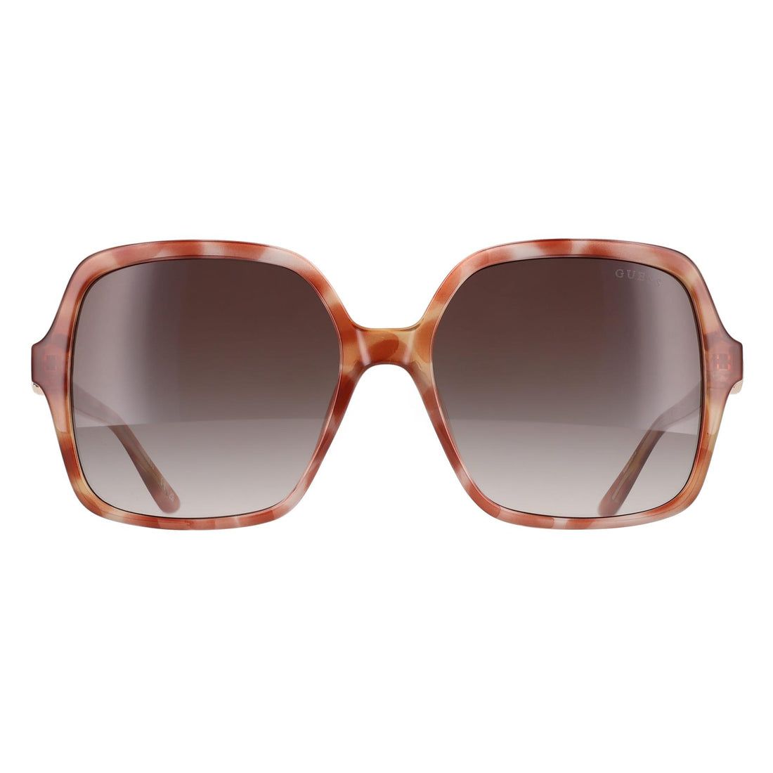 Guess Sunglasses GU00190 47F Light Brown Havana Brown Gradient