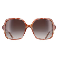 Guess Sunglasses GU00190 47F Light Brown Havana Brown Gradient
