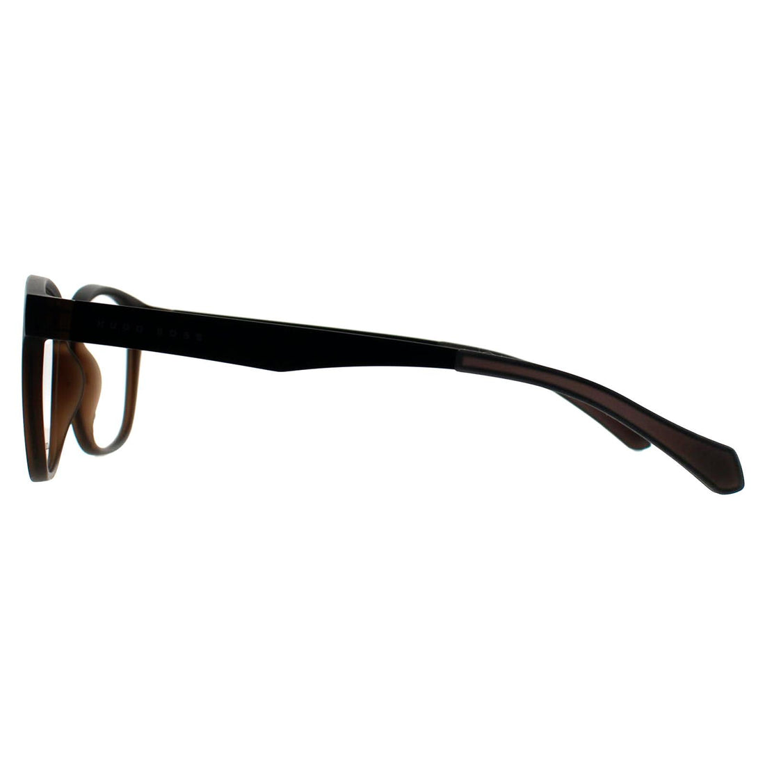 Hugo Boss Glasses Frames BOSS 0871 05A Matte Brown Dark Ruthenium Men Women