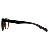 Hugo Boss Glasses Frames BOSS 0871 05A Matte Brown Dark Ruthenium Men Women
