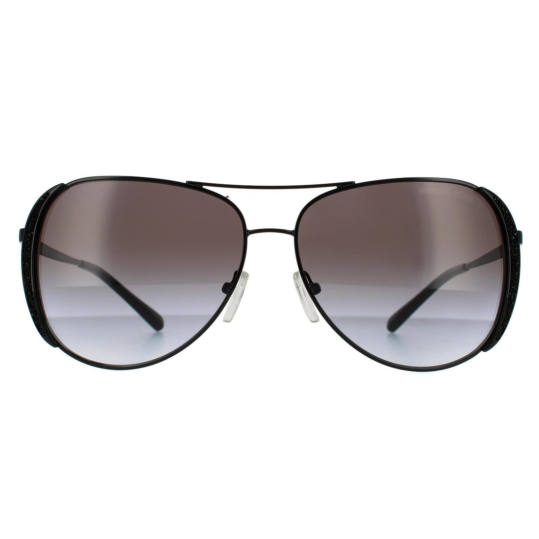 Michael Kors Sunglasses MK1082 10618G Black Dark Grey Gradient