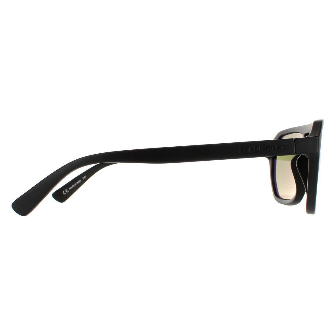 Serengeti Sunglasses Bellemon SS534001 Matte Black Saturn 555nm