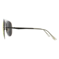 Ray-Ban Sunglasses Aviator Light Ray II 4211 646/6Q Matt Translucent Orange Mirror