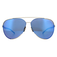 Porsche Design P8682 Sunglasses Gold / Blue Silver Mirror