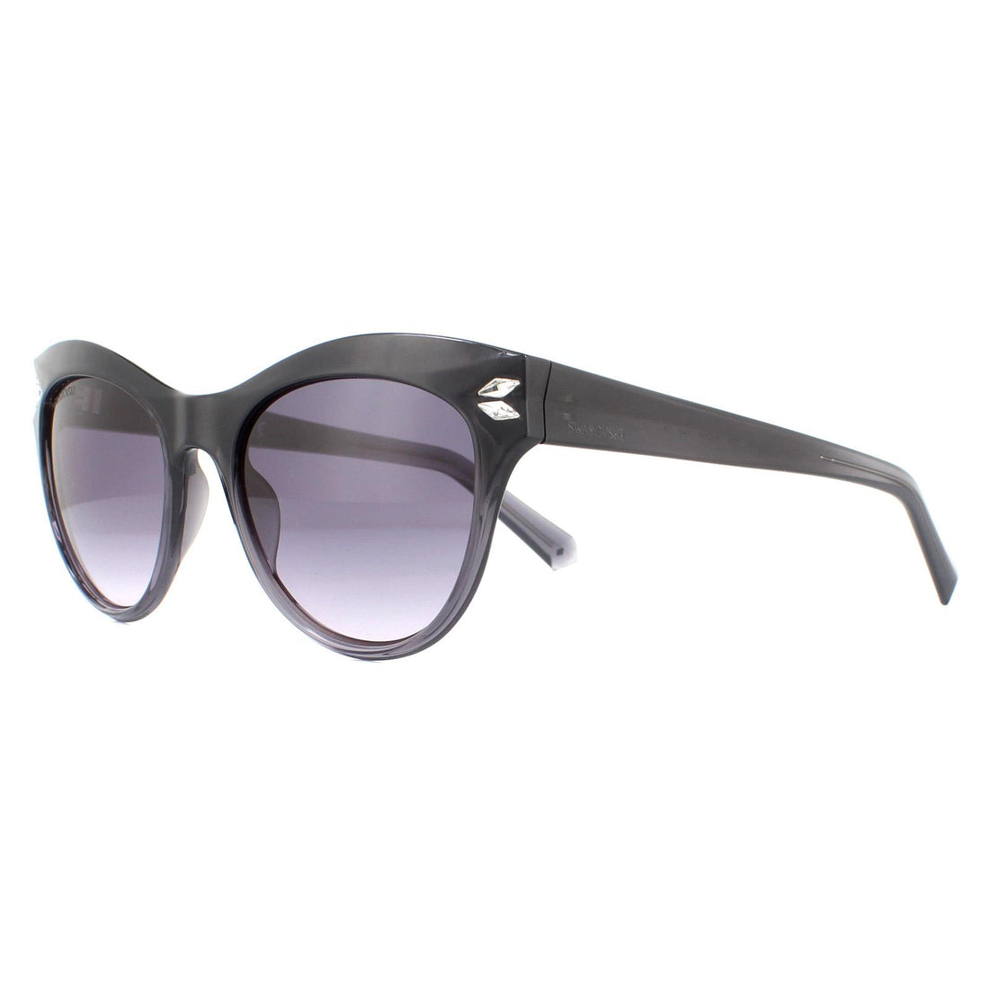 Swarovski Sunglasses SK0171 20B Black Grey Gradient