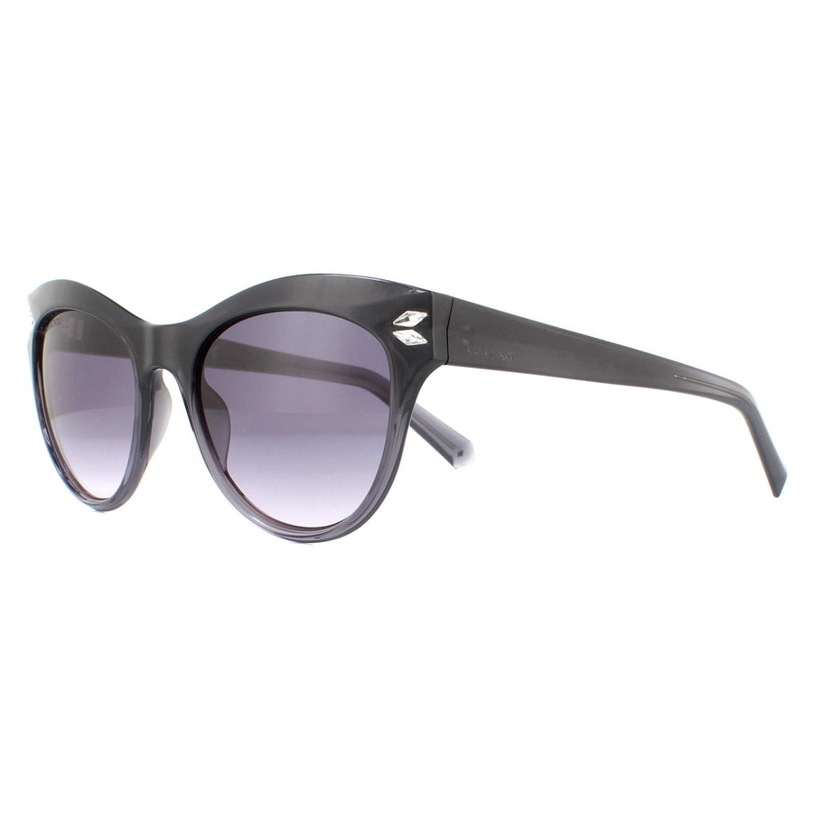 Swarovski Sunglasses SK0171 20B Black Grey Gradient