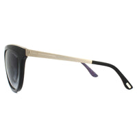 Tom Ford Sunglasses 0461 Emma 05W Black Gold Blue Gradient