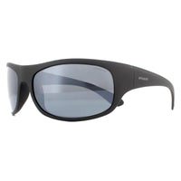 Polaroid Sport Sunglasses 07886 003 EX Matte Black Grey Silver Polarized Mirror