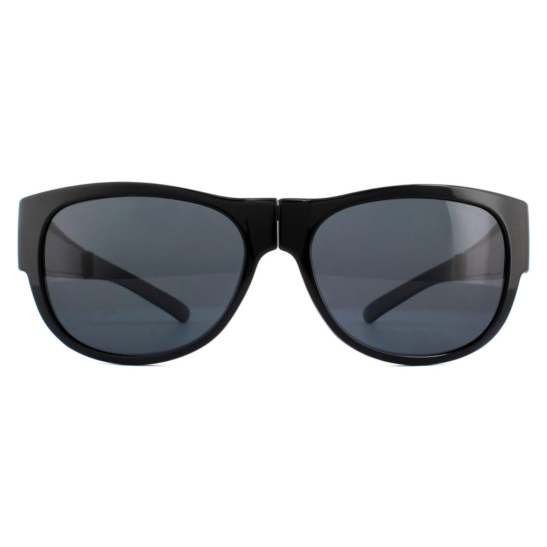 Polaroid Suncovers PLD 9008/S Fitover Sunglasses Black / Grey Polarized