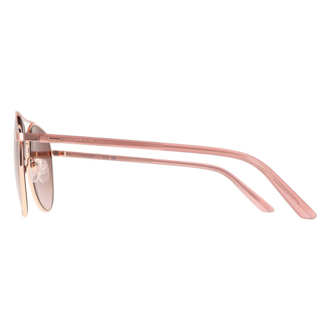 Calvin Klein Sunglasses CK21306S 780 Shiny Rose Gold Brown Gradient