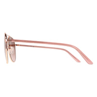 Calvin Klein Sunglasses CK21306S 780 Shiny Rose Gold Brown Gradient