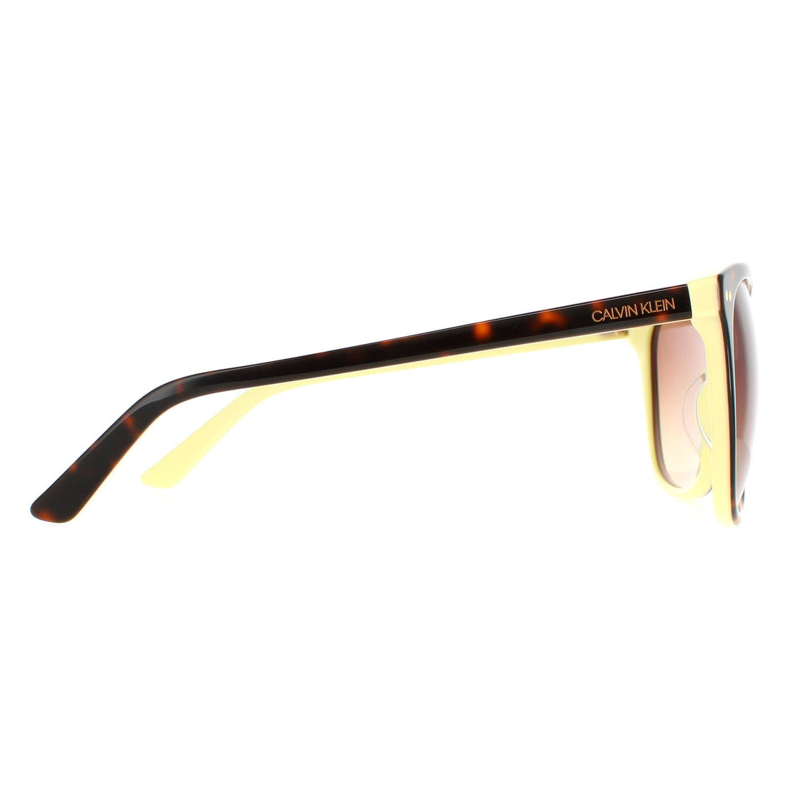 Calvin Klein Sunglasses CK18510S 241 Tortoise Yellow Brown Gradient