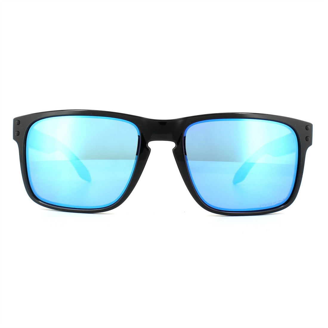 Oakley Holbrook oo9102 Sunglasses Polished Black Prizm Sapphire