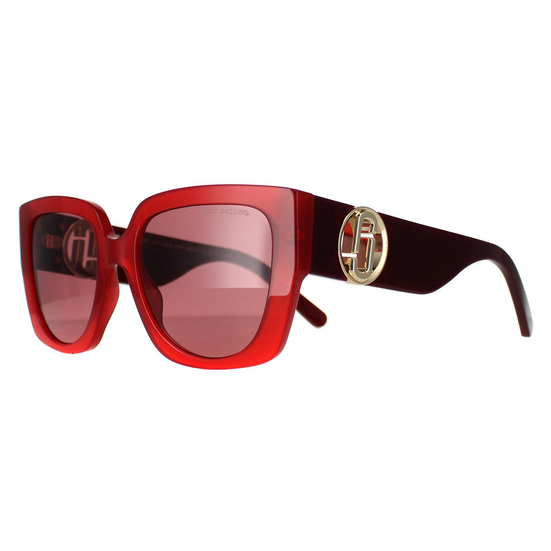 Marc jacobs 2024 sunglasses red