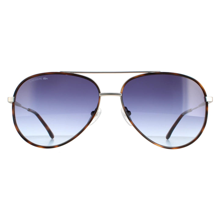 Lacoste Sunglasses L247S 050 Matte Light Grey Blue Gradient