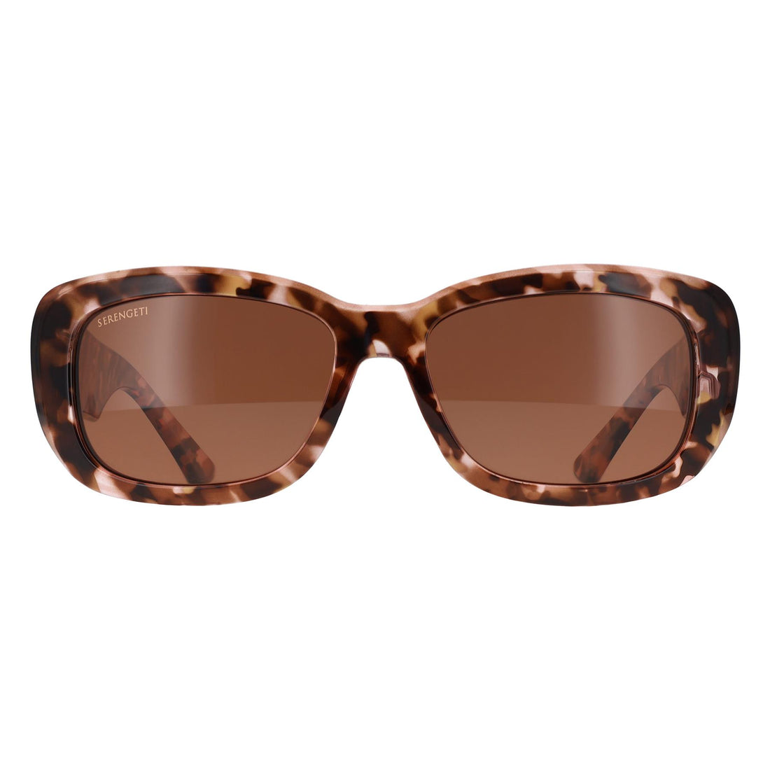 Serengeti Sunglasses Bianca Nova SS749003 Shiny Tortoise Burgundy Honey Mineral Polarized Drivers