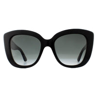 Gucci GG0327S Sunglasses Black / Grey Gradient