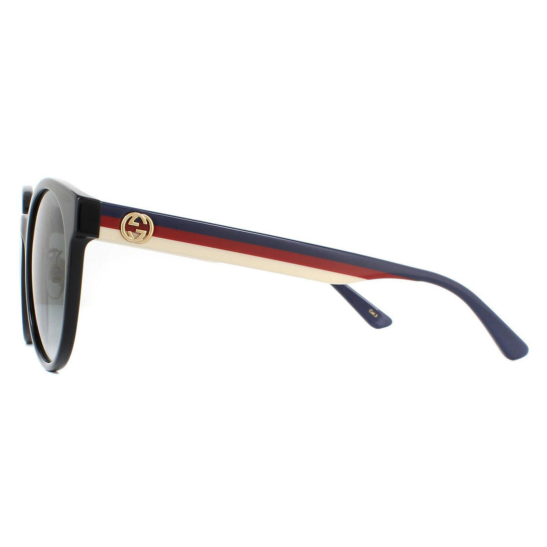 Gucci Sunglasses GG0416SK 001 Black Grey Gradient