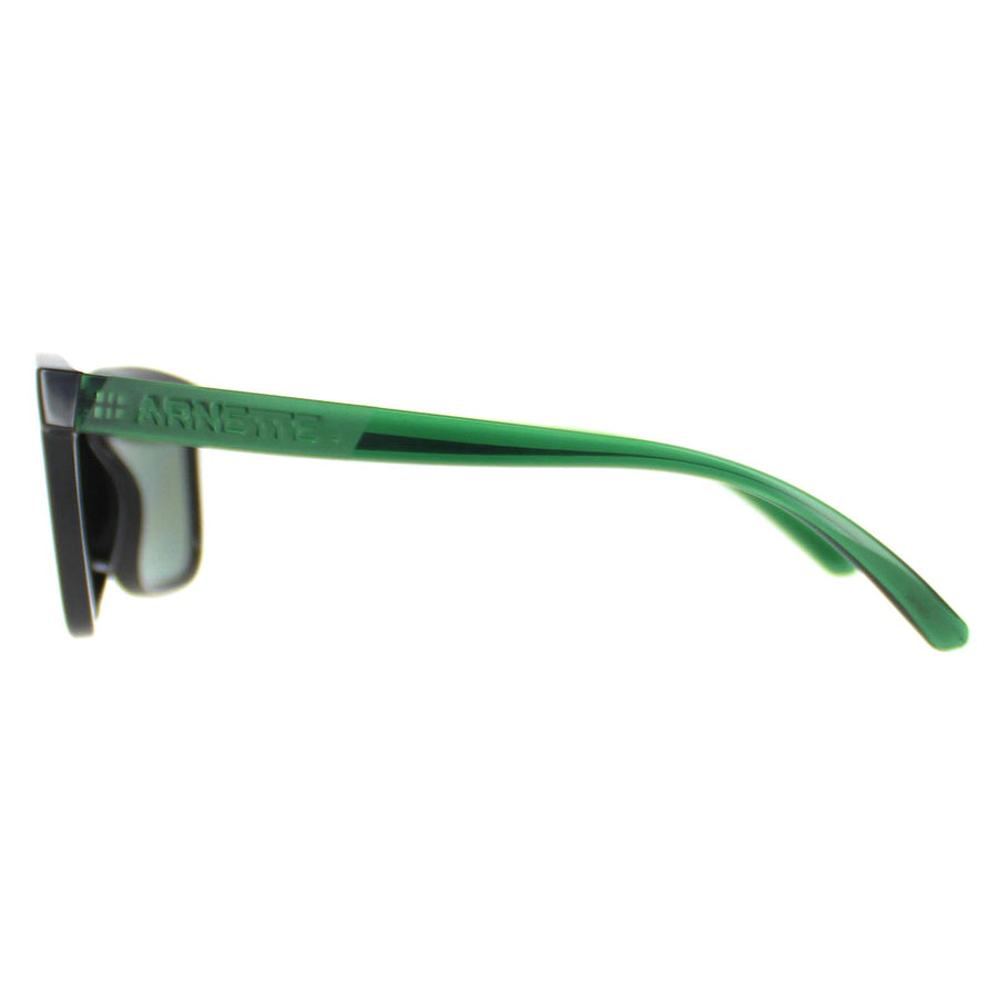Arnette Sunglasses AN4321 Lebowl 28719A Black Dark Green Polarized
