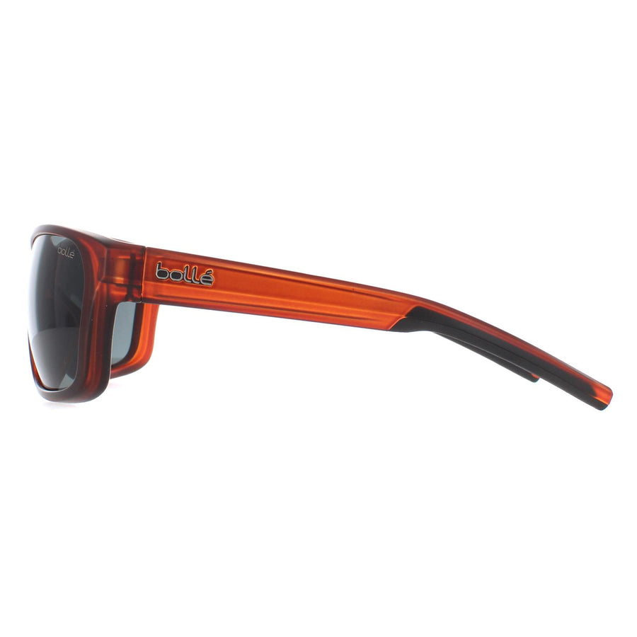 Bolle Sunglasses Strix BS022006 Matte Transparent Brown TNS Grey