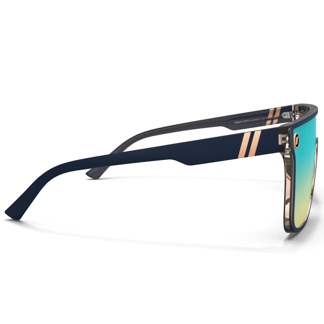 Blenders Sunglasses Sci-Fi 807 FG Night City Blue Rainbow Polarized