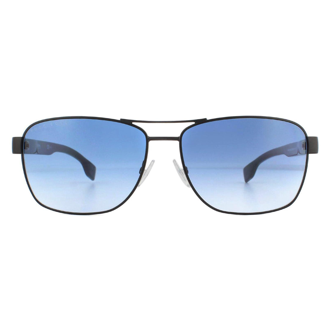 Hugo Boss BOSS 1240/S Sunglasses Matte Black / Blue Gradient