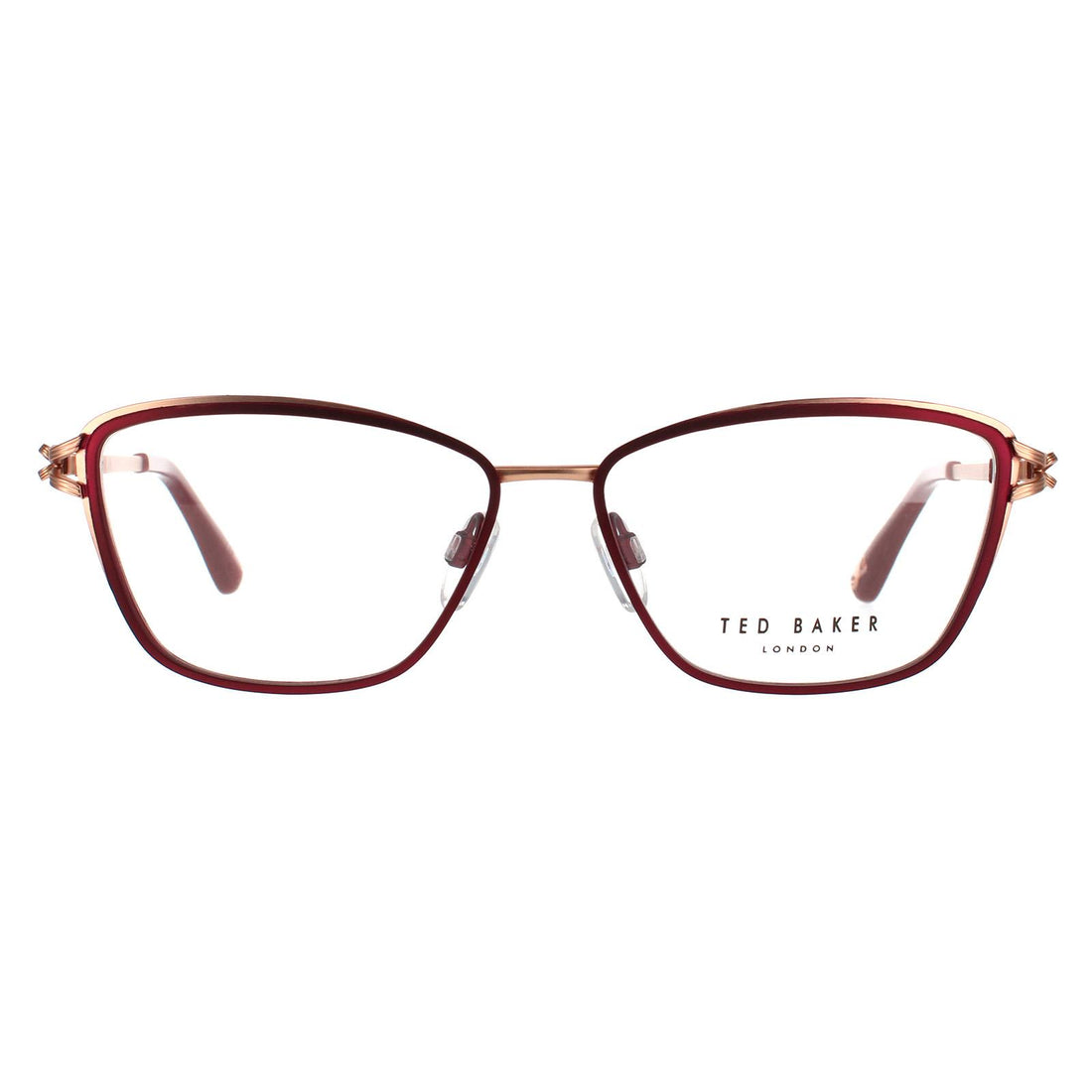 Ted Baker Glasses Frames Tula TB2245 244 Burgundy Women