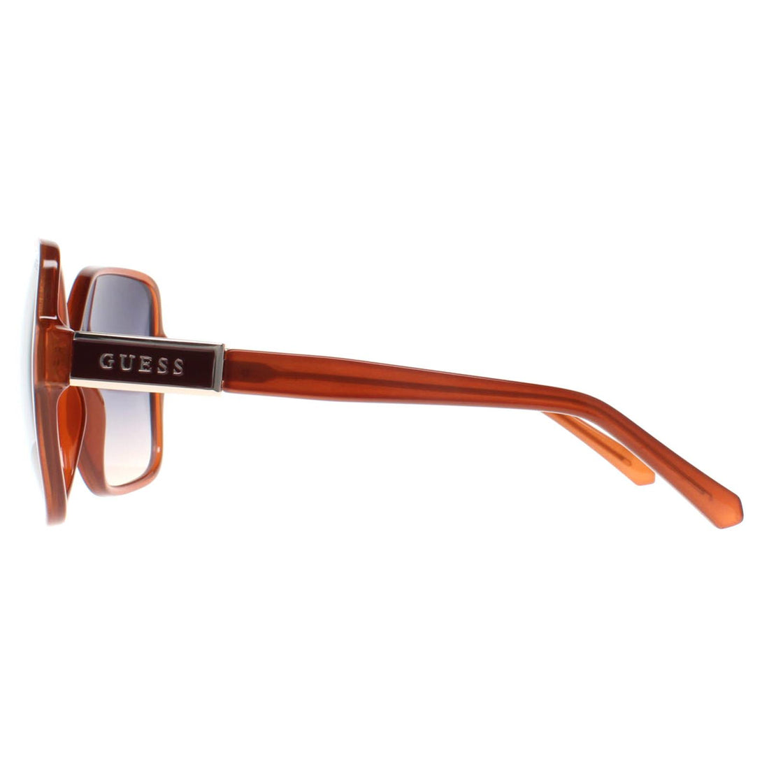 Guess Sunglasses GF00017 47W Light Brown Blue Gradient