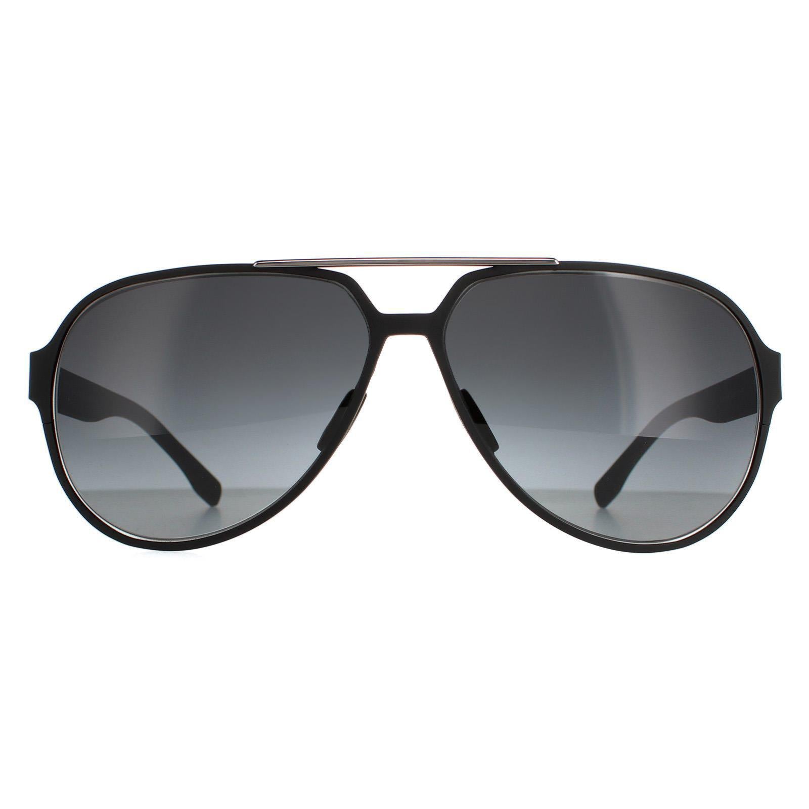 Sunglasses 0669 HXJ HD Matt Ruthenium Grey Gradient