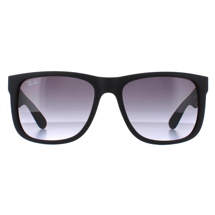 Ray-Ban Sunglasses Justin 4165 Rubber Black Grey Gradient 601/8G