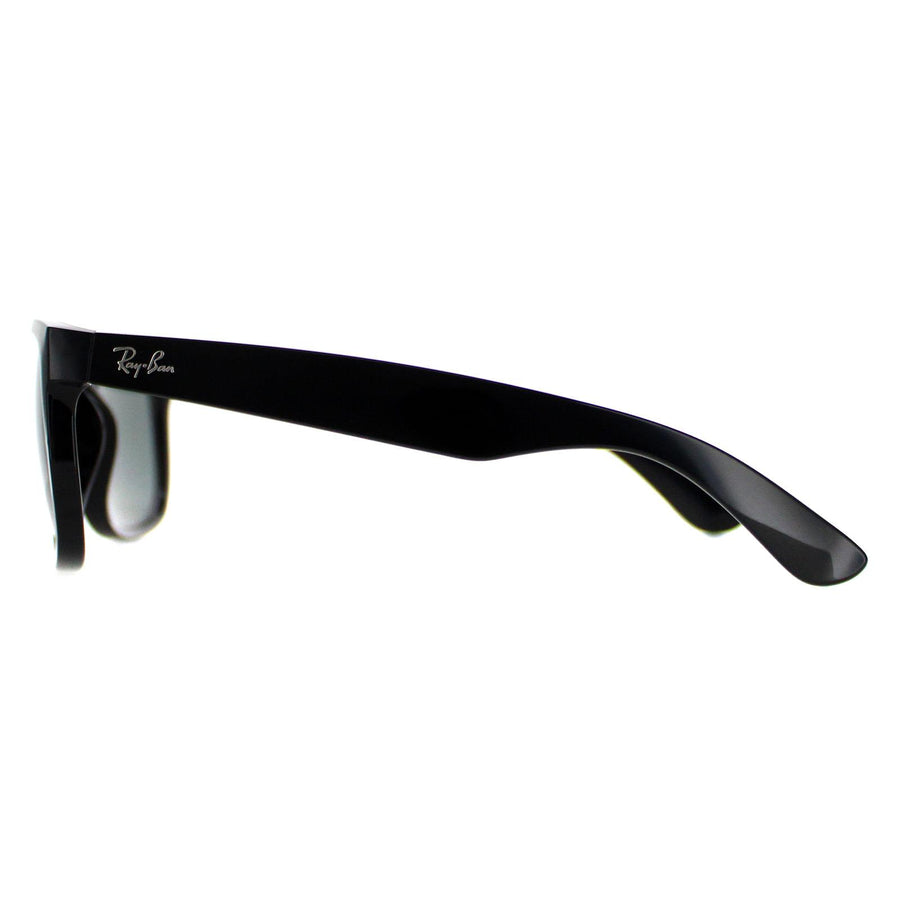 Ray-Ban Sunglasses Justin 4165 601/71 Shiny Black Green
