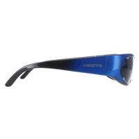 Arnette Sunglasses AN4302 Catfish 281880 Black Gradiant Metal Blue Dark Blue