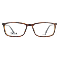 Hugo Boss BOSS 0963 Glasses Frames Dark Havana and Matte Grey Opal
