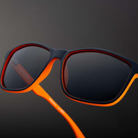 Superdry Sunglasses SDS-5014 106P Matte Navy Orange Grey Polarized