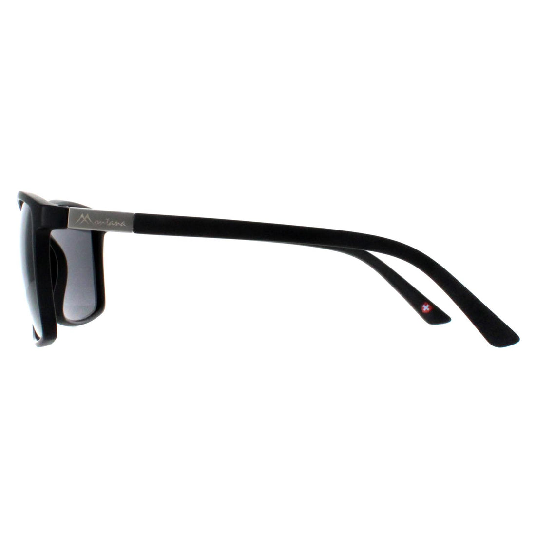 Montana Sunglasses MP5 Matte Black Smoke Polarized