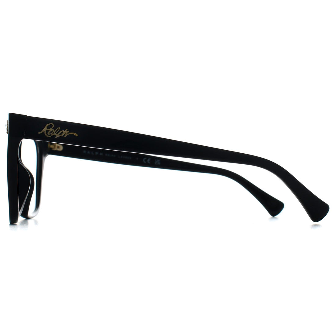 Ralph by Ralph Lauren Glasses Frames RA7158U 5001 Shiny Black Women