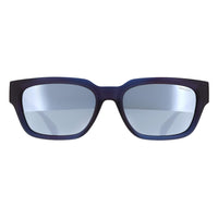 Superdry Sunglasses 5004 106 Matte Navy Silver Mirror
