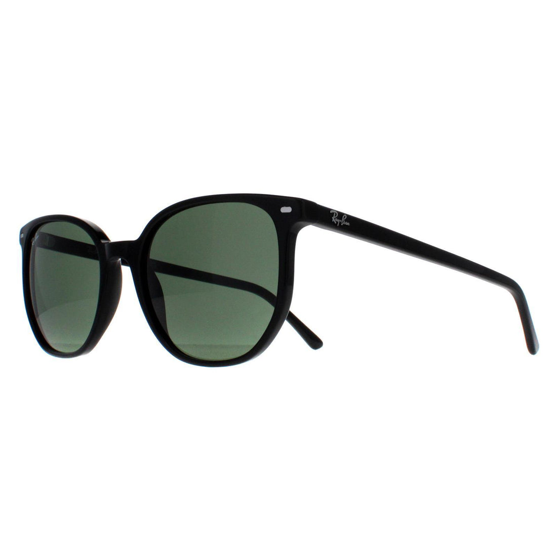 Ray-Ban Sunglasses RB2197 Elliot 901/31 Polished Black G15 Green