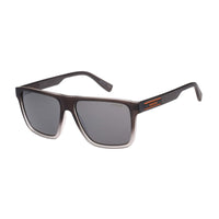Superdry Sunglasses SDS-5046 165 Matte Crystal Dark Grey Gradient Silver Mirror