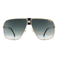 Carrera 1018/S Sunglasses Black Gold / Green Gradient