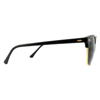 Ray-Ban Sunglasses Clubmaster 3016 W0365 Black Green G-15 Small 49mm