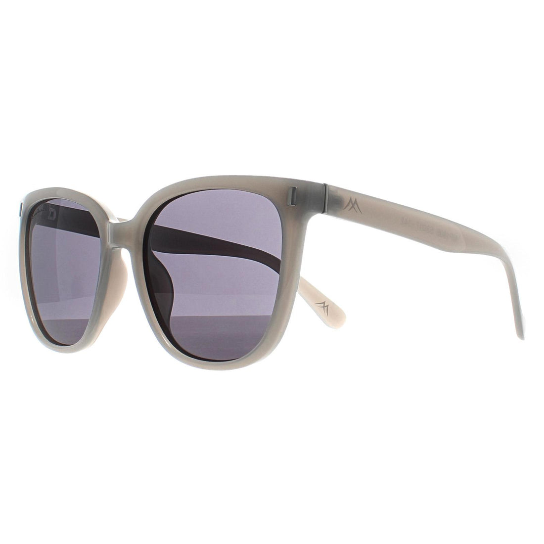 Montana Sunglasses MP190 B Shiny Grey Cream Smoke Polarized