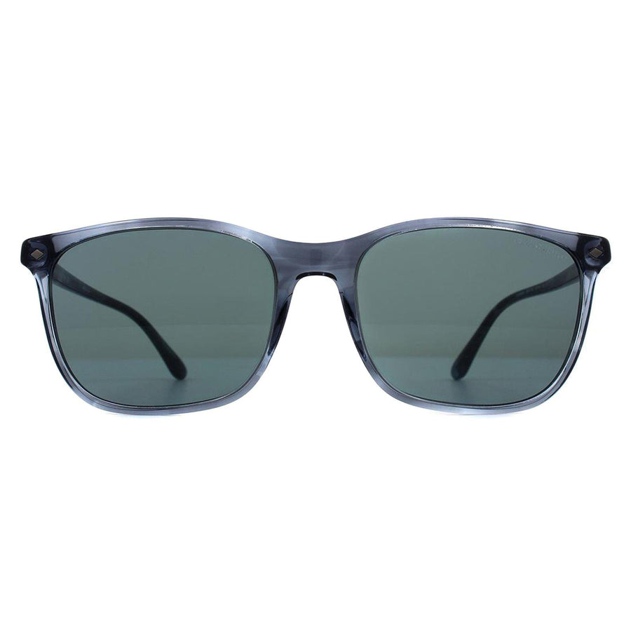Giorgio Armani Sunglasses AR8089 5567R8 Striped Blue Blue Gradient