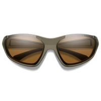 Smith Sunglasses Sliders SIF XC Matte Olive Oil ChromaPop Brown