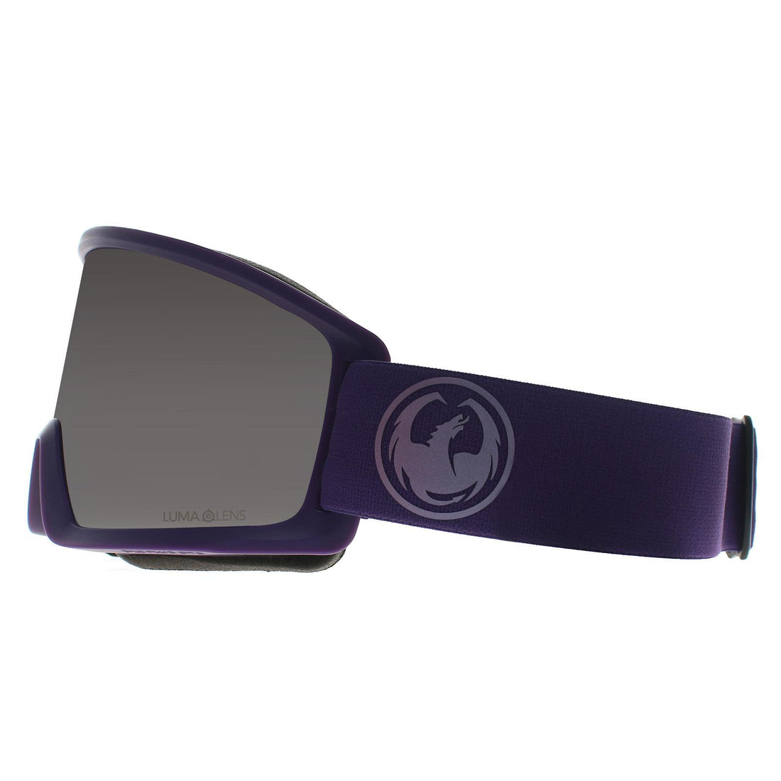 Dragon Ski Goggles DX3 Plus OTG 508 Deep Plum Lumalens Silver Ionized & Violet