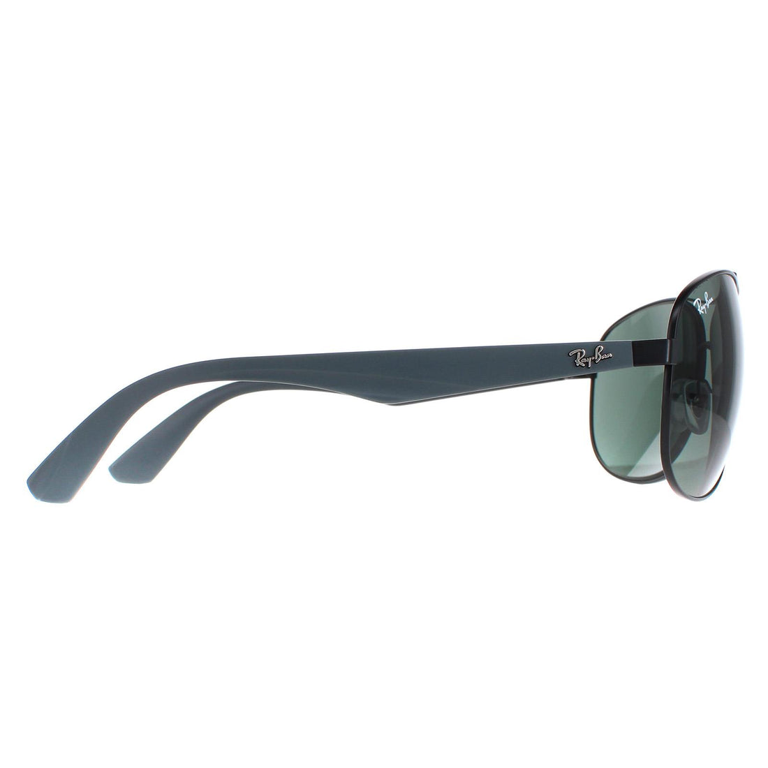 Ray-Ban Sunglasses 3526 006/71 Matt Black Grey Green