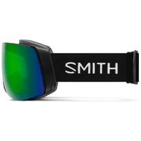 Smith Ski Goggles 4D Mag 0JX MK Black ChromaPop Sun Green Mirror & CP Storm Rose Flash