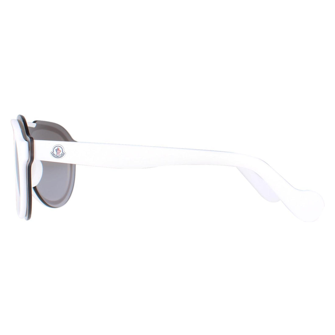 Moncler Sunglasses ML0055 24C White Smoke Mirror