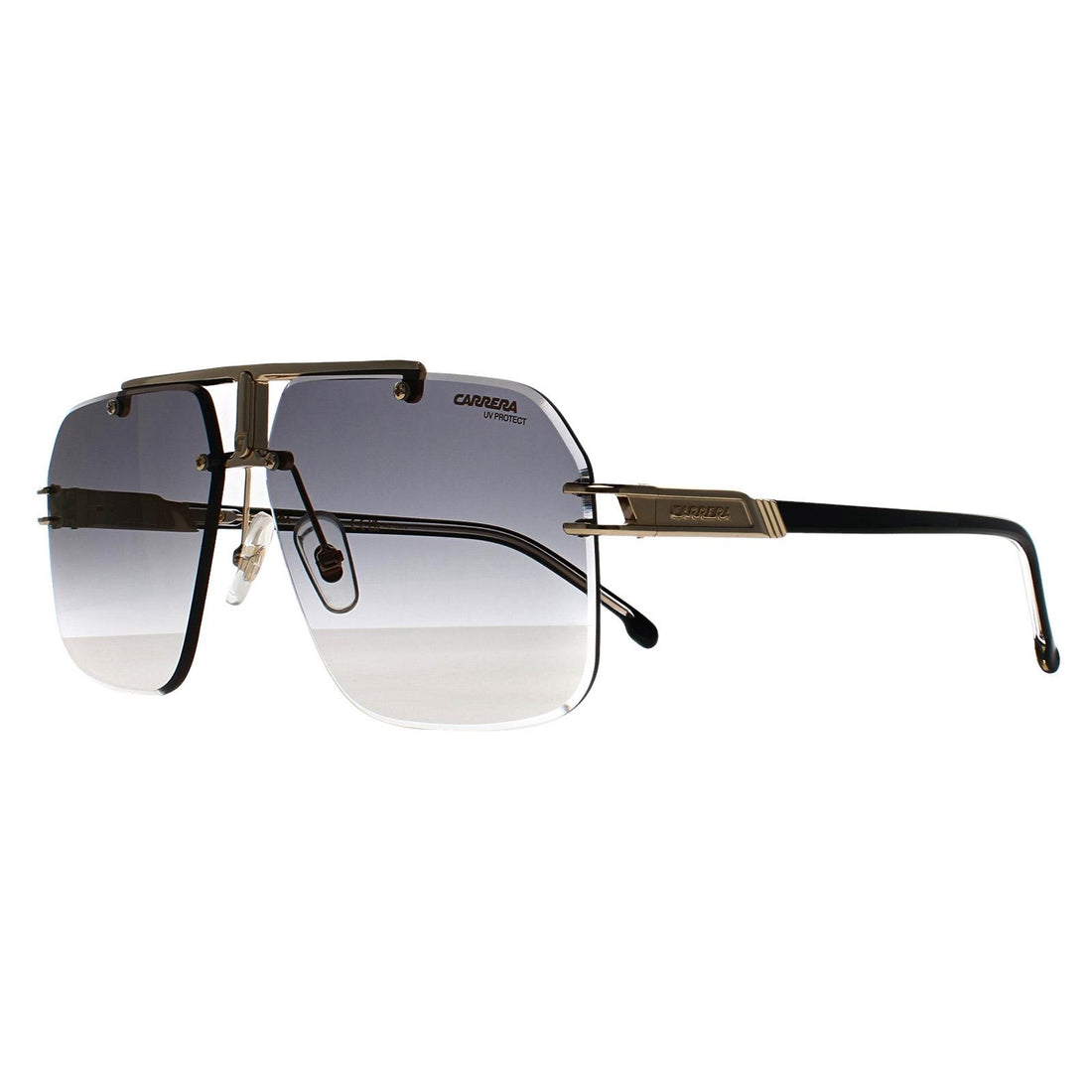 Carrera Sunglasses 1054/S RHL FQ Gold Black Grey Gradient Gold Mirror