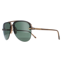 Tom Ford Sunglasses Terry 02 FT1004 45N Shiny Light Brown Green
